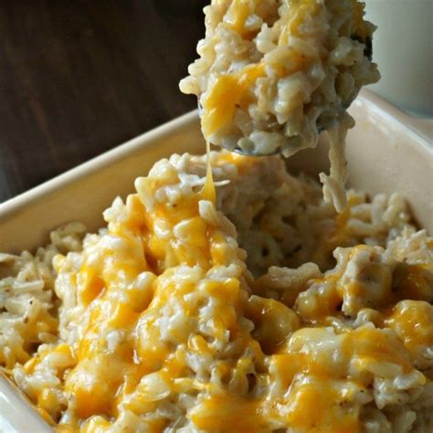 Creamy And Cheesy Chicken And Rice Creamy Chicken And Rice Recipes
