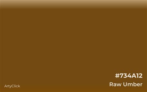 Raw Umber Color Artyclick