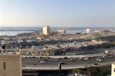 Report Lebanons Beirut Port Fully Operational After Blast Middle