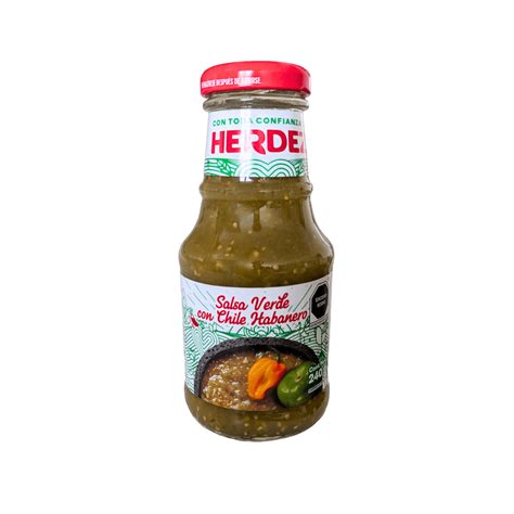 Salsa Verde Picante Hot From Herdez 240g Mexicomiamor