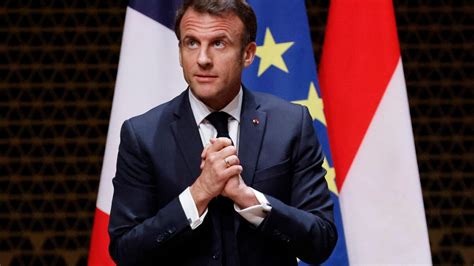 Visiting The Netherlands Emmanuel Macron Defends European Sovereignty