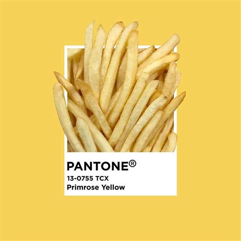 Pantone Stock On Instagram French Fries Primrose Yellow Hex