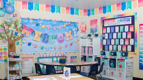 Watercolor Classroom Classroom Decorations Teacher Created Resources
