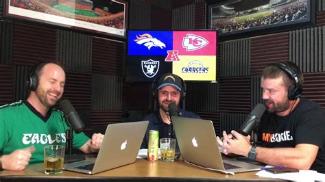 They have an nfl, ncaa, and daily fantasy pod each week. AFC West Preview (Ep. 713) - Sports Gambling Podcast - YouTube