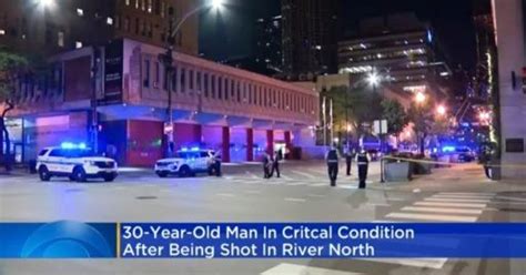 Man In Critical Condition After Being Shot In River North Cbs Chicago