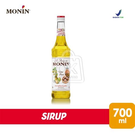Promo Monin Syrup Sirup Monin All Varian Botol Ml Ume Plum
