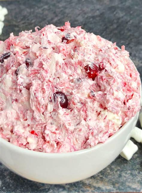 Creamy Cranberry Salad Cranberry Fluff One Pot Recipes