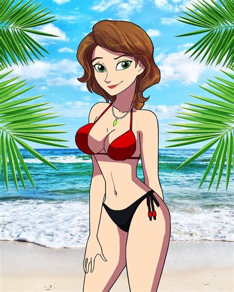 Aunt Cass Big Hero In A Bikini By Carlshocker In Female Cartoon Characters Big Hero