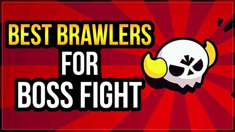Best Brawlers For Boss Fight Boss Battle Ranking Brawl Stars Brawl
