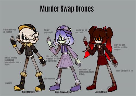 murder swap drones by xxayloverxx on deviantart