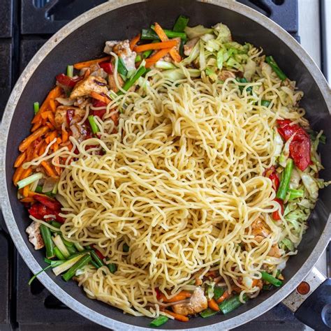 10 easy and healthy noodle recipes for kids. Simple Yakisoba Noodles Recipe - Momsdish in 2020 ...