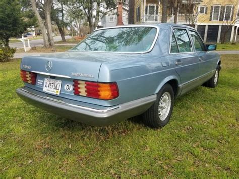 1985 Mercedes 300sd Turbodiesel W126 Very Clean One Owner Classic
