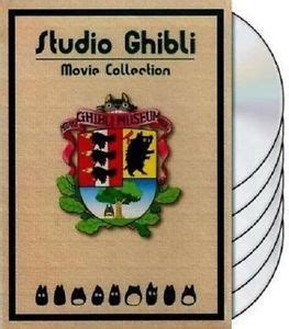Studio ghibli collection limited edition 6dvd include 18 movies. studio ghibli movies