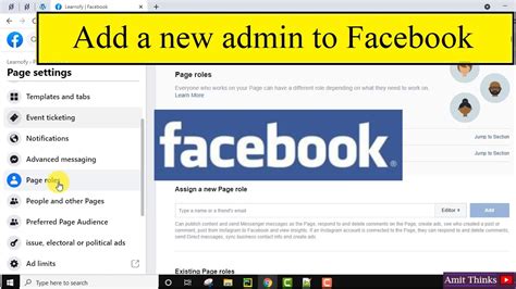How To Add A New Admin To Your Facebook Page 2022 Youtube