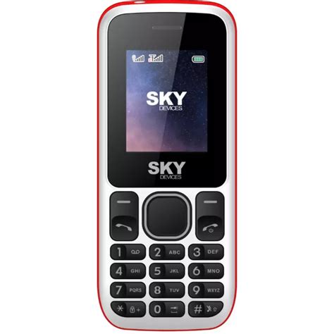 Teléfono Celular Sky Star 32 Mb 2g Blanco Sky