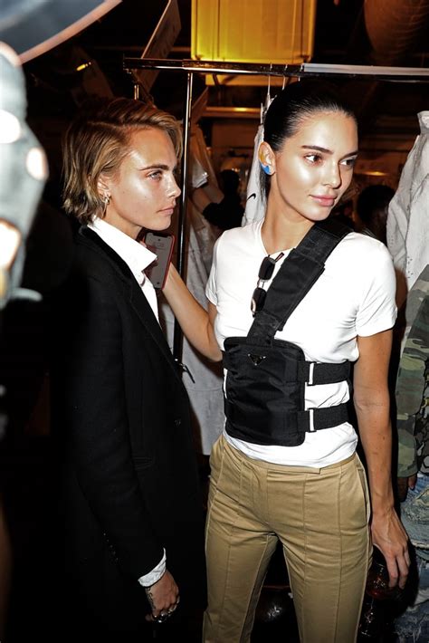 Pictured Cara Delevingne And Kendall Jenner Celebrities At Paris
