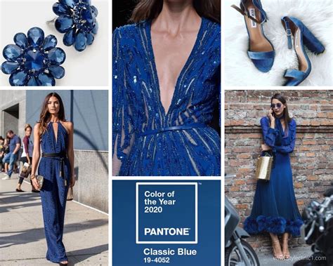Pantone Color Of The Year 2020 Classic Blue Moda Para Mulher Moda