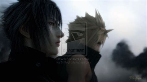 Noctis Lucis Caleum And Cloud Strife Final Fantasy Xv And Final