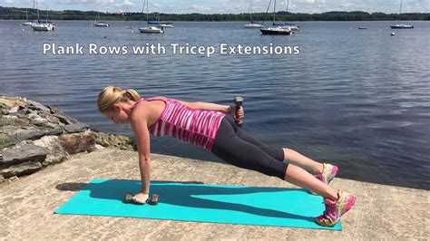 Plank Rows With Tricep Extensions Youtube