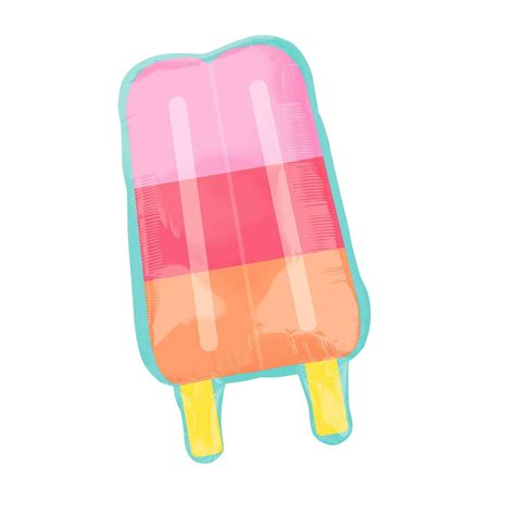 Giant Pastel Ice Pop Balloon 30 In 2021 Popsicle Party Ice Cream