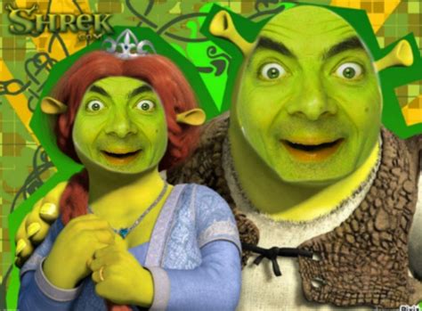Mr Bean Shrek