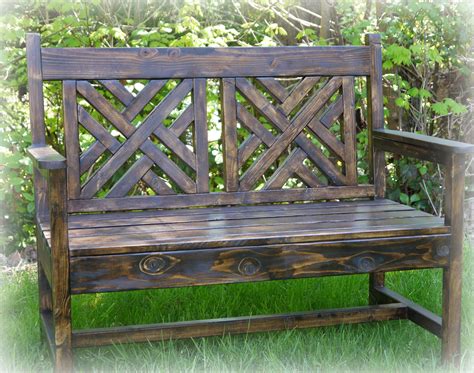 Build A Bench With A Woven Back Construction Haven Home Business