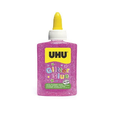 Uhu Glitter Glue Red Bottle 90gr 88 Ml Μπλε 49980 Toys Shopgr