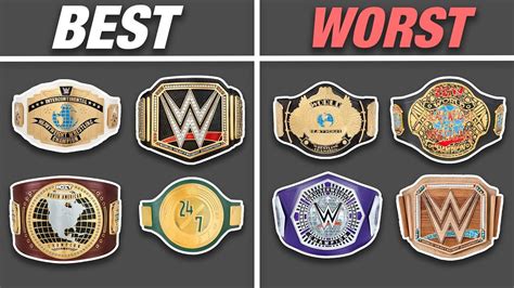 Every Championship Design In Wcw Ranked From Worst To Best Vrogue