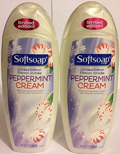 buy softsoap moisturizing body wash limited edition peppermint cream net wt 18 fl oz 532