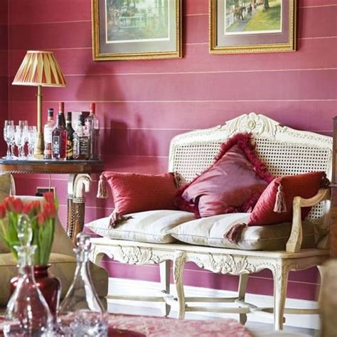 Decorating With The Color Raspberry Pink Living Room Colourful