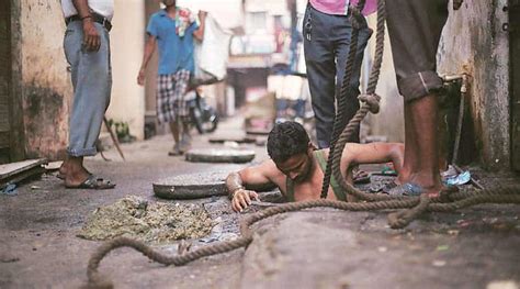 Centre No Deaths Due To Manual Scavenging 161 Died Cleaning Sewers In Last 3 Years