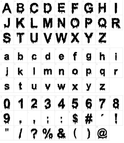 Dripping Font Svg Dripping Letters Svg Dripping Alphabet Font Font Svg Halloween Font Svg