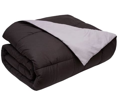 Elite Home Products Reversible Flqn Down Alternative Comforter