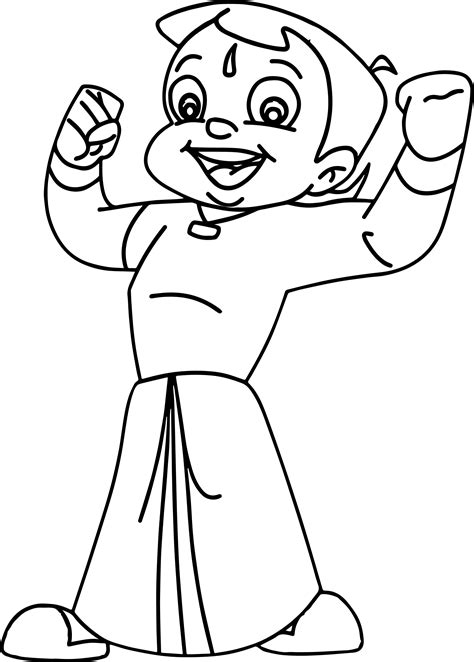 Chhota Bheem Coloring Pages Coloring Pages