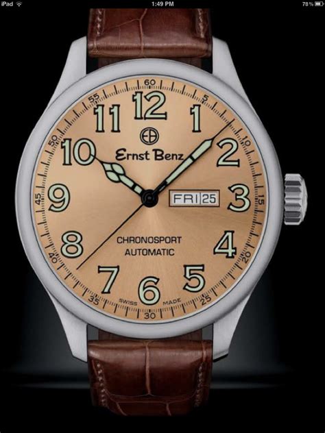 Ernst Benz On Watchepedia Mens Watches High End Watches Dive Watches