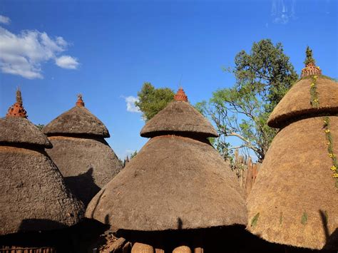 Konso Traditional Houses Ethiopia Traditional Houses Traditional