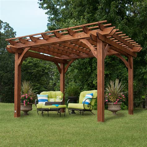 Backyard Discovery 12 x 10 Pergola & Reviews | Wayfair