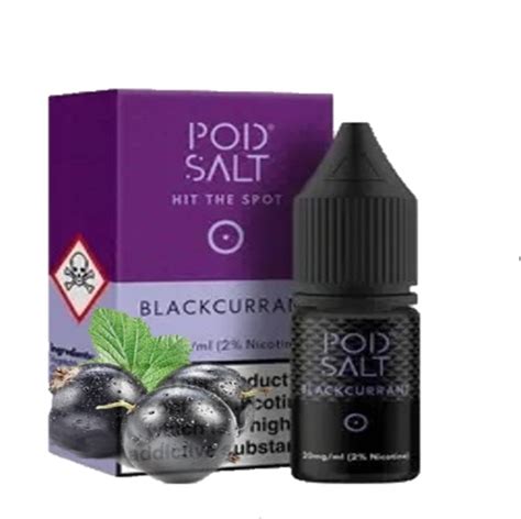 Pod Salt Black Currant Saltnic Smirk Vape Shop