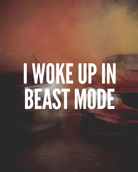 Beast Mode On 🔋😈 Theclassypeople Fitness Inspiration Quotes How To
