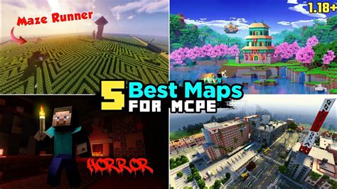 Top 5 Best Maps For Minecraft Pe Maps For Minecraft Pe Mcpe Map