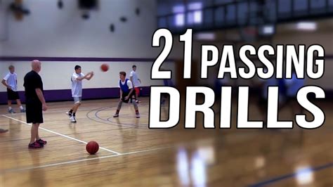 21 basketball passing drills for coaches