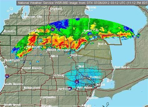 Updated Thunderstorm Watch Includes 15 Michigan Counties