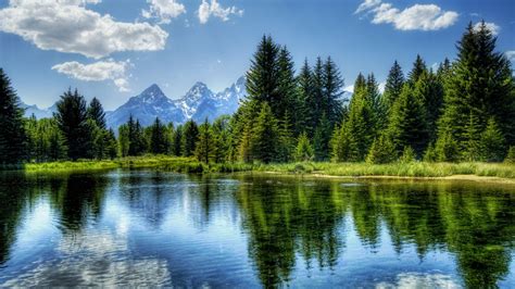 Peaceful Lake Wallpaper Landscape Nature Wallpapers In  Format For
