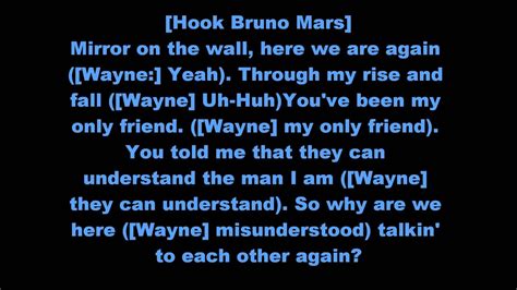 Lil Wayne Ft Rick Ross And Bruno Mars Mirror Remix Lyrics Youtube