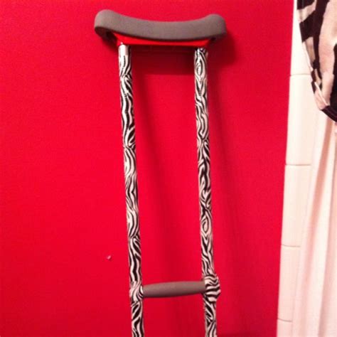 My Homemade Zebra Crutches Zebra Crutches Homemade