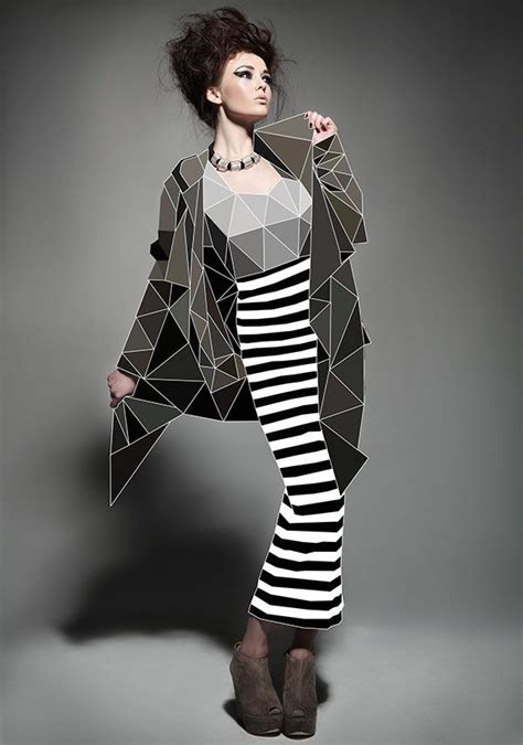 All Fasionable Colours Editing With Geometrical Form Fashion