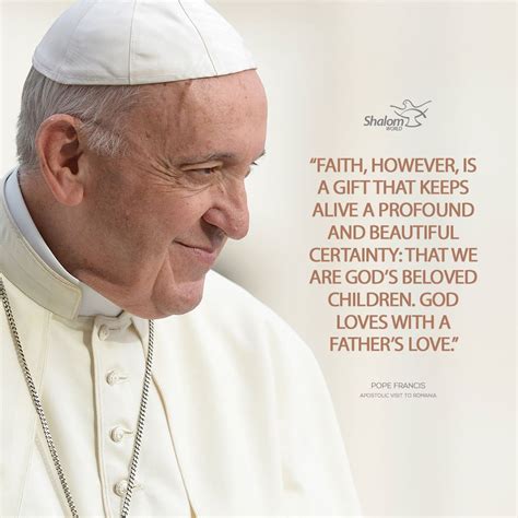 Pope Francis Quotes On Faith Quotes The Day