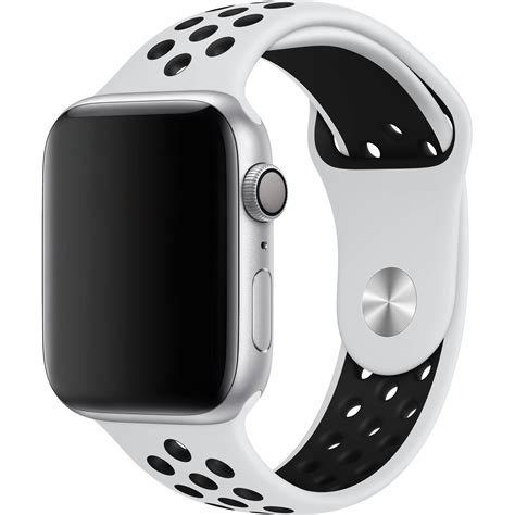 Whiteblack Nike Sport Band For Apple Watch 38mm And 42mm — Maison Cour