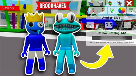 HOW TO BECOME Rainbow Friends 2 In Roblox Brookhaven ID Codes YouTube