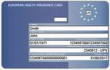 European Health Insurance Card Photos